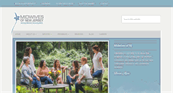 Desktop Screenshot of midwivesofnj.com